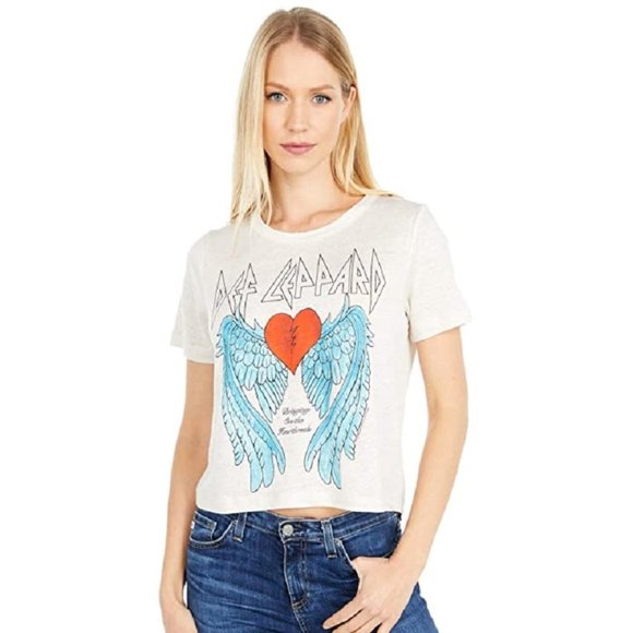 Chaser Def Leppard Bringing On The  Heartbreak Tee - Picture 1 of 2